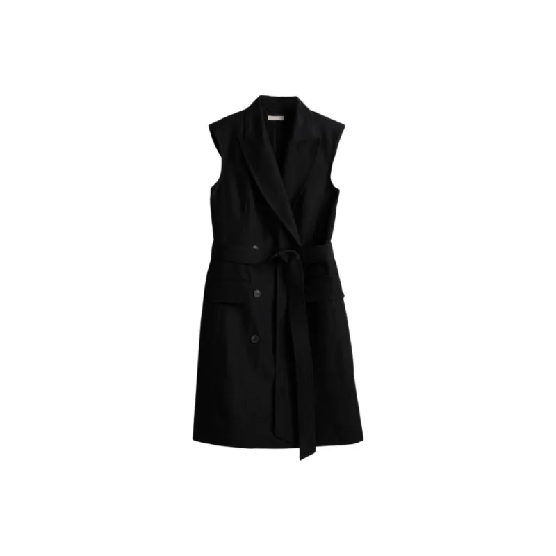H&M Sleeveless Dress Women's Black-0