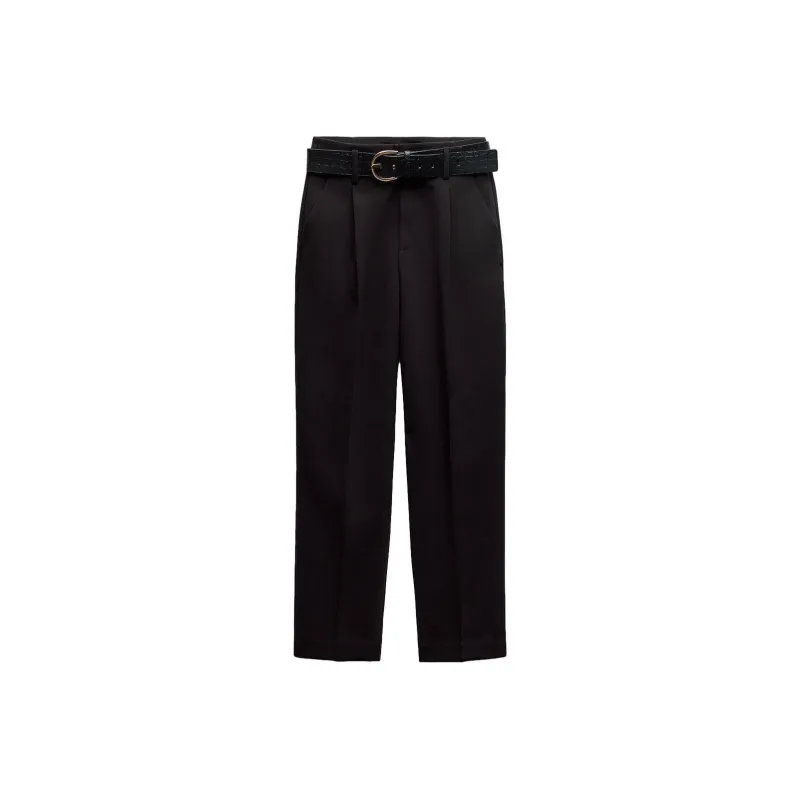 ZARA Suit Trouser Women's Black-0