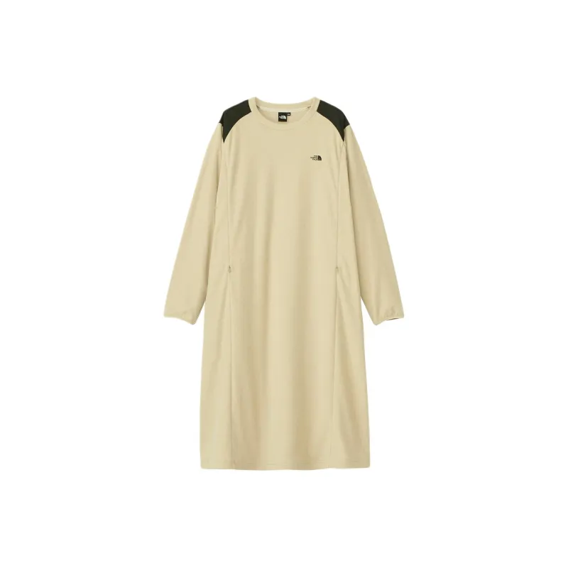 THE NORTH FACE Long Sleeved Dresses Women's Oat-0