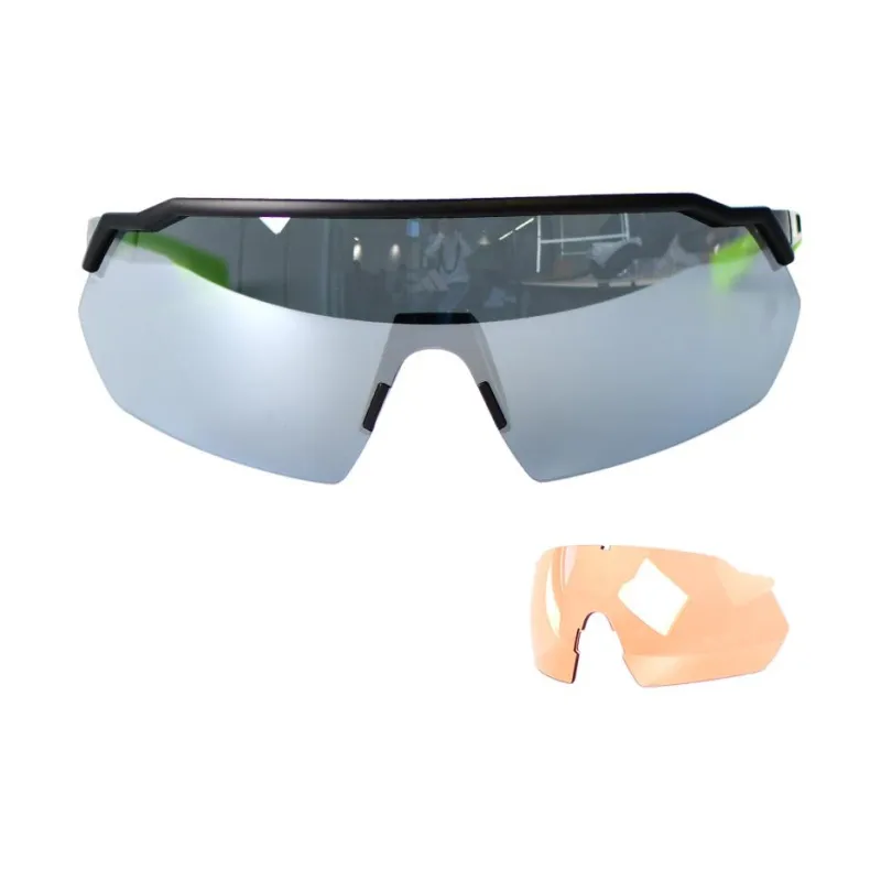 Adidas Plastic Plate Frame Irregular Shape Sunglasses Unisex Black-4