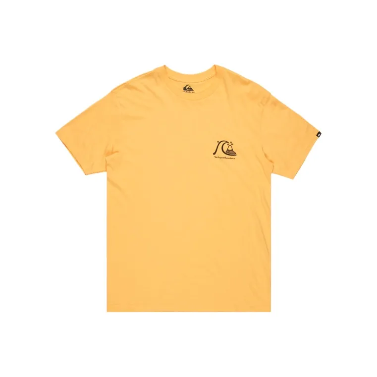 Quiksilver Evo Original T Shirt Men's Yellow-0
