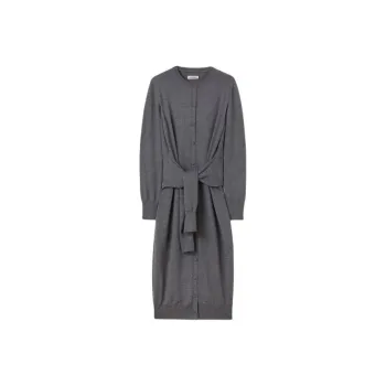 JIL SANDER Tie fastening Wool Dress