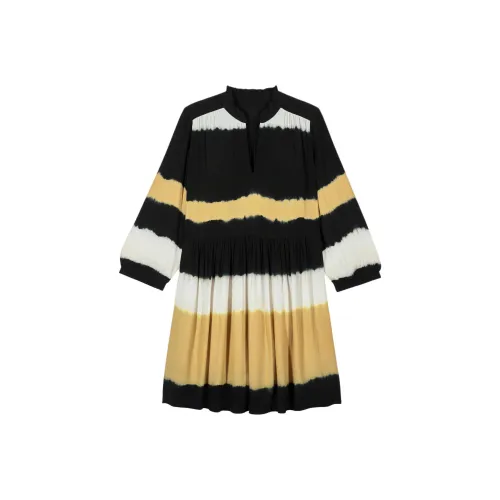 BA&SH Long-Sleeved Dresses Women's Yellow