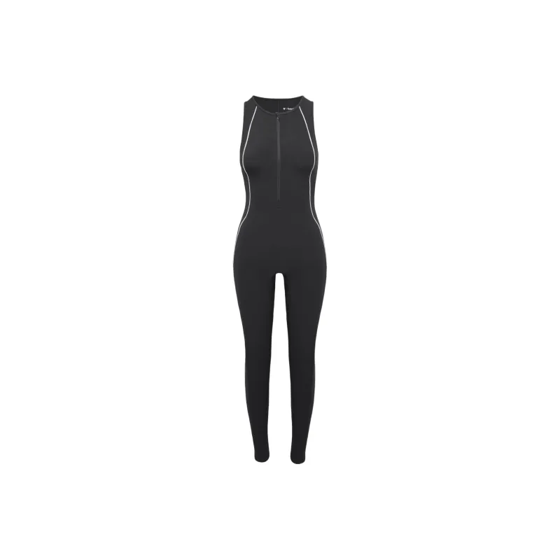 ARITZIA TnAction TnaBREATHETM Icon Jumpsuit Jumpsuit Women's Black/White-0