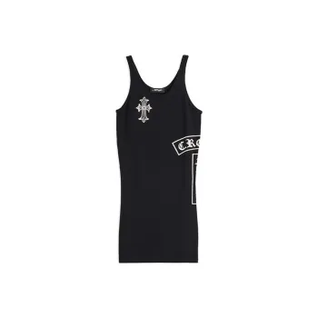Ed Hardy SS24 Sleeveless Dress Women's Black