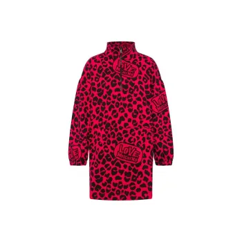 MOSCHINO Long-Sleeved Dresses Women's Red