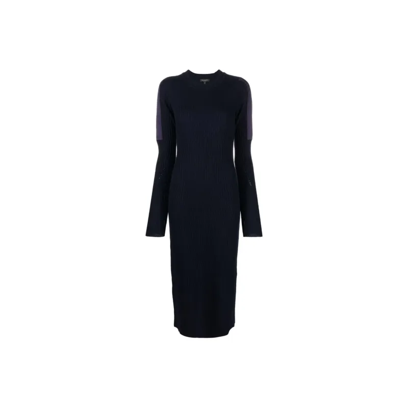RAG&BONE Nikole Ribbed knit Midi Dress-0