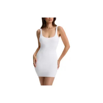 OH POLLY EVIE Slip Dresses Women's White/White