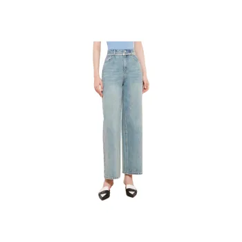 AIVEI Jeans Women's Denim Blue