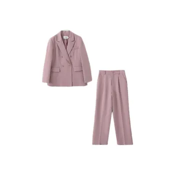 Mo Han Yi Mei Business Suits Women's Pink Purple