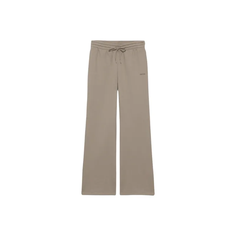 ARITZIA Knitted Sweatpants Women's Nomad Taupe/Nomad Gray Umber-0