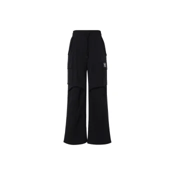 MLB New York Yankees Basic New York Yankees Woven Pants Cargo Pants Women's Black
