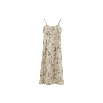 THE SEA LIFE Slip Dress Women's Chestnut