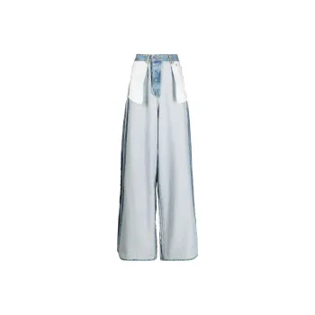 Vetements Inside-Out Denim Jeans