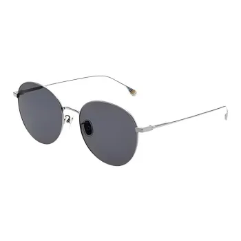 Paul Smith Plate Frame Irregular Shape Sunglasses Unisex Silver