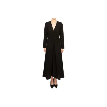 Vanessa Bruno Long Sleeved Dresses Women's Black