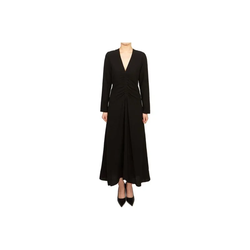 Vanessa Bruno Long Sleeved Dresses Women's Black-0