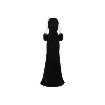 Gemy Maalouf Long-Sleeved Dresses Women's Black