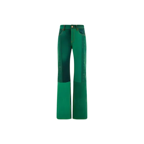 Marine Serre Moonogram Straight leg Jeans
