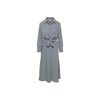ARITZIA Babaton Abbey Dress Long-Sleeved Dresses Women's Shady Blue/Dark Blue