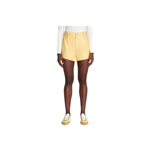 7 FOR ALL MANKIND Casual Shorts Women's Yellow