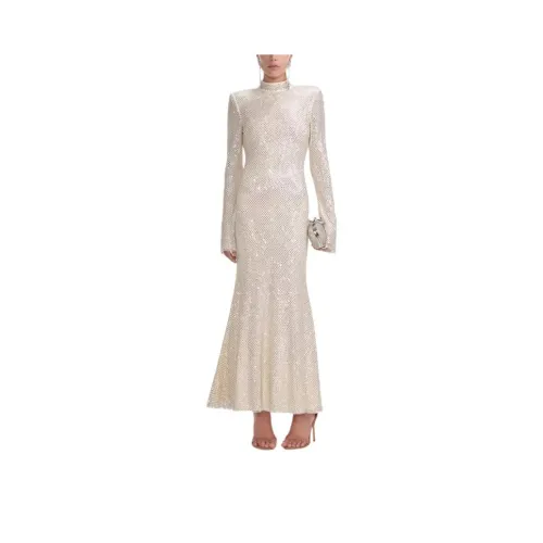 Self portrait Embellished Midi Dress