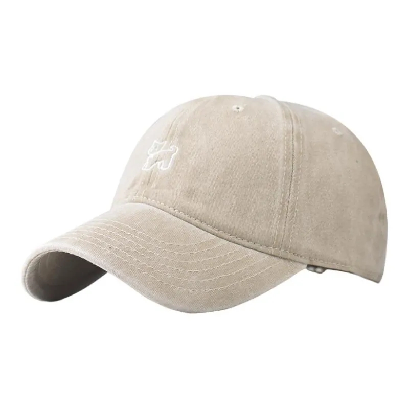 Banner The Piggy Washed Cotton Baseball Caps Unisex-5