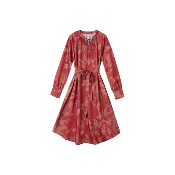 Dme Long Sleeved Dresses Women's Red