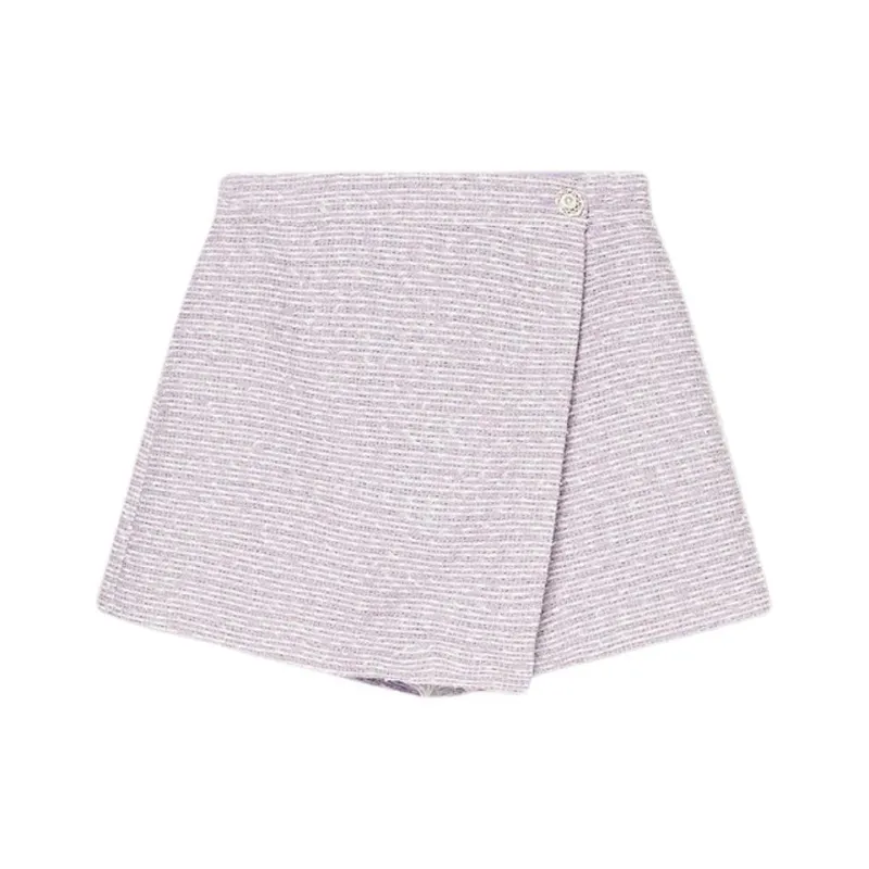 Goodland Casual Shorts Women's Light Purple-0