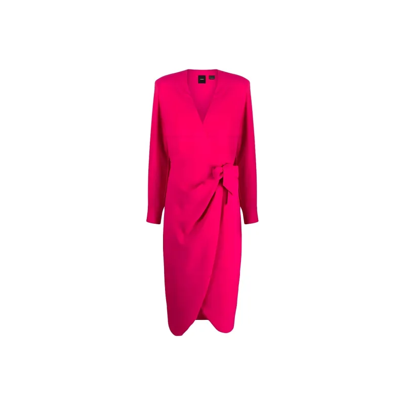 PINKO Long-Sleeved Dresses Women's Fuchsia-0