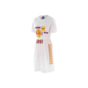 NBA StartDate Short-Sleeved Dresses Women's White
