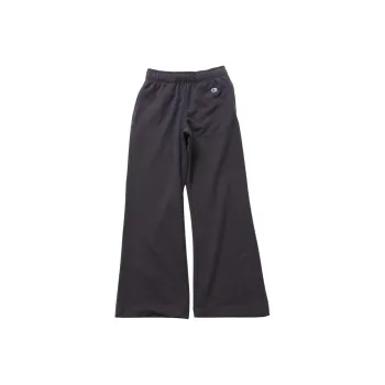 Champion FW24 Knitted Sports Pants Women's Beige Black