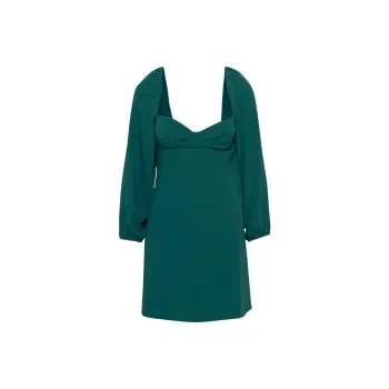 ARITZIA Wilfred Novella Dress Long-Sleeved Dresses Women's Deep Pandora Gr