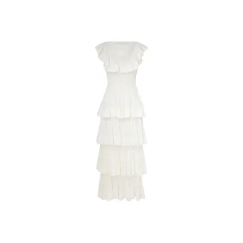 Zimmermann SS24 Sleeveless Dress Women's Cream