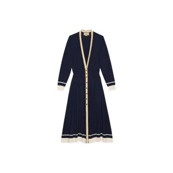 GUCCI Wool Midi Dress