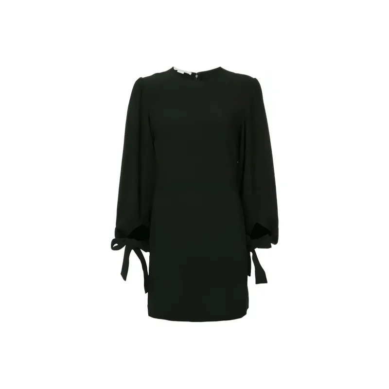 Stella McCartney Long-Sleeved Dresses Women's Black-0