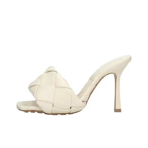 Bottega Veneta Slide Slippers 10.5cm Women's Beige