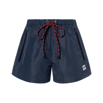MIU MIU Casual Shorts Women's Blue