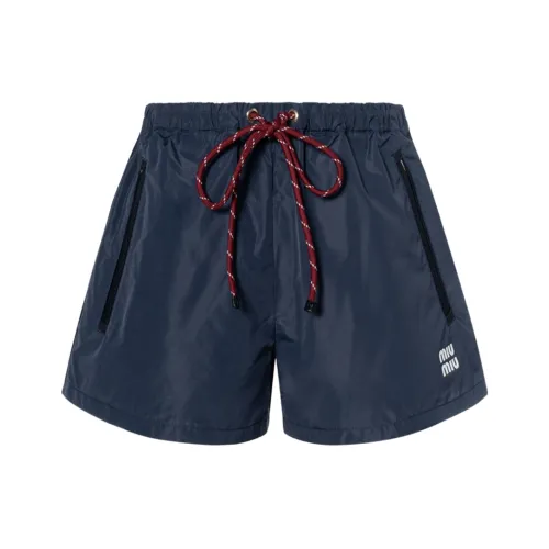 MIU MIU Casual Shorts Women's Blue