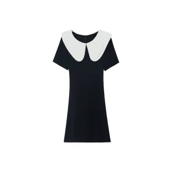 PAIN OR PLEASURE Short Sleeved Dresses Women's Black