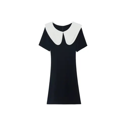 PAIN OR PLEASURE Short Sleeved Dresses Women's Black