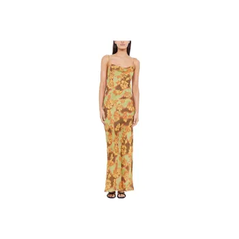 BEC+BRIDGE Slip Dresses Women's Hibiscus Print