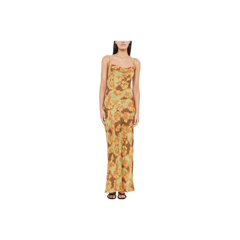 BEC+BRIDGE Slip Dresses Women's Hibiscus Print-0