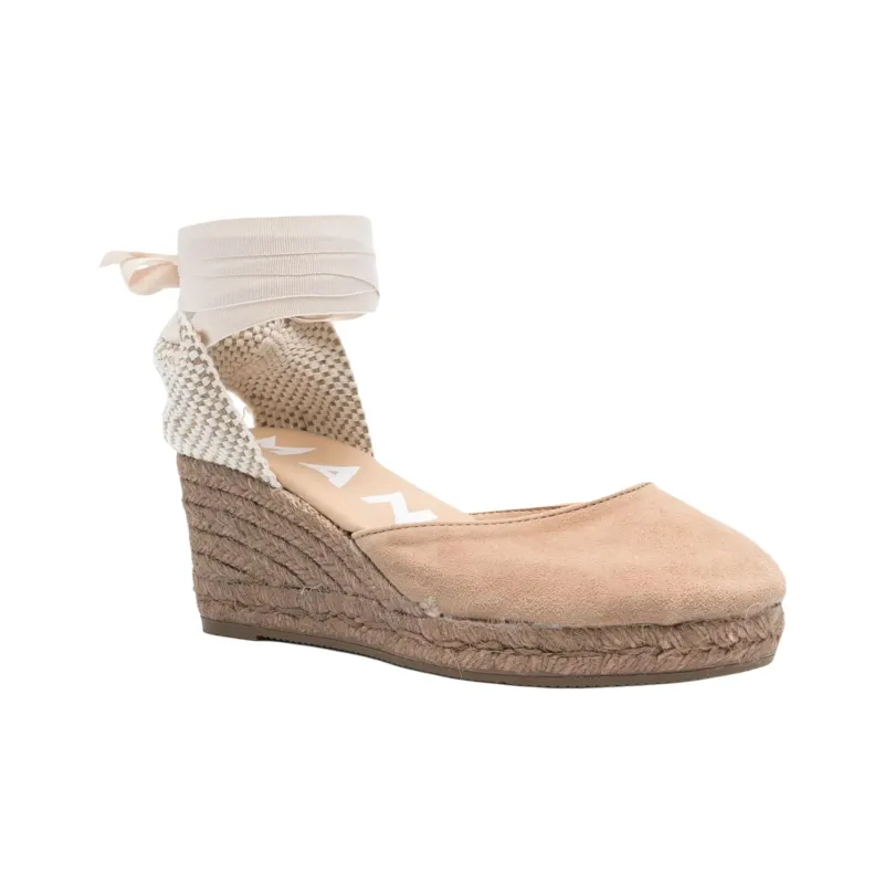 Manebí Manebi Hamptons Ankle Strap Wedge Espadrilles-2