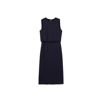 THEORY Sleeveless Dress Women's Dark Blue