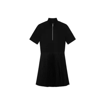 THEORY Short-Sleeved Dresses Women's Black