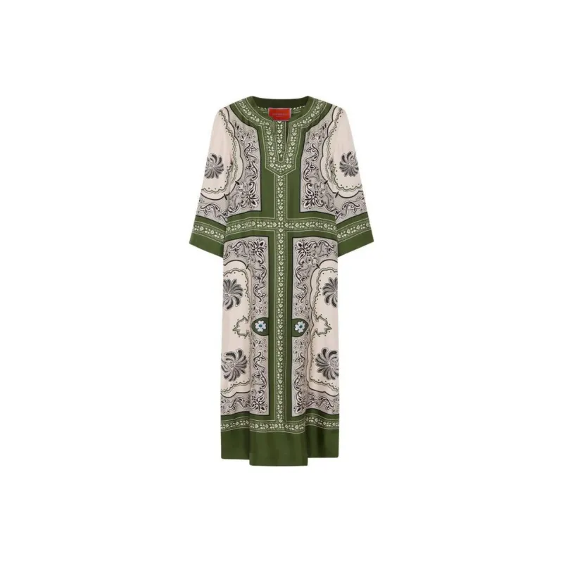 La DOUBLEJ. The Kaftan Midi Dress-0