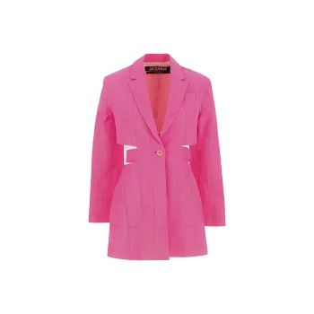 Jacquemus Bari Cut out Tailored Dress