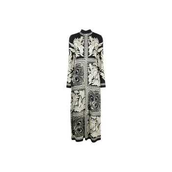 La DOUBLEJ. Halle Placée print Maxi Dress