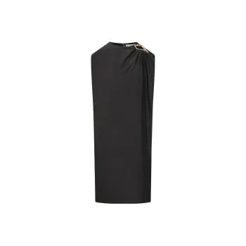 Lanvin Ring Detailed Sleeveles Dress